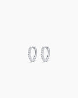 14k Solid White Gold