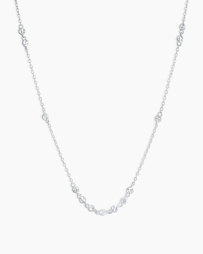 Chloe Mini Choker Necklace || option::Silver Plated