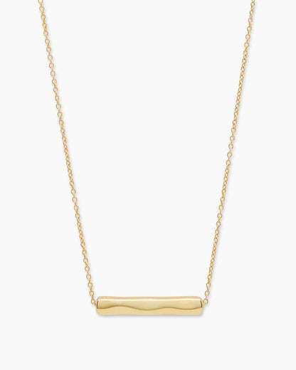 18K Gold Plated engravable Necklace || option::18K Gold Plated