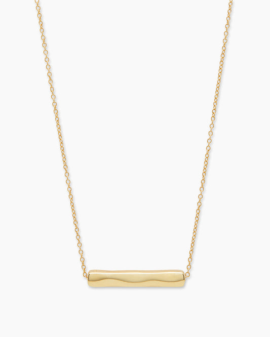 18K Gold Plated engravable Necklace || option::18K Gold Plated