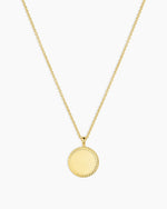 18K Gold Plated engravable Necklace || option::18K Gold Plated