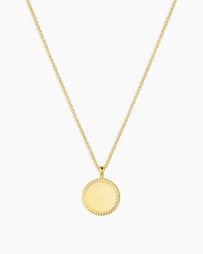 18K Gold Plated engravable Necklace || option::18K Gold Plated