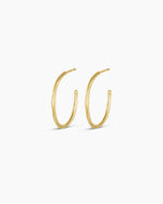 Taner Small Hoops || option::18K Gold Plated