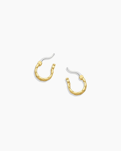 Wilder Huggies || option::18K Gold Plated