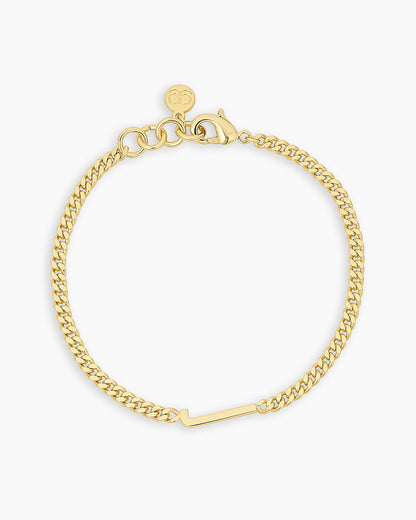 Wilder Alphabet Bracelet Alphabet Bracelet #J || option::18K Gold Plated, J