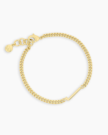 Wilder Alphabet Bracelet Alphabet Bracelet #J || option::18K Gold Plated, J