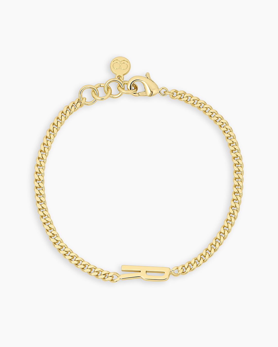 Wilder Alphabet Bracelet Alphabet Bracelet #R || option::18K Gold Plated, R