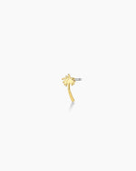Palm Charm Stud || option::18K Gold Plated, Palm