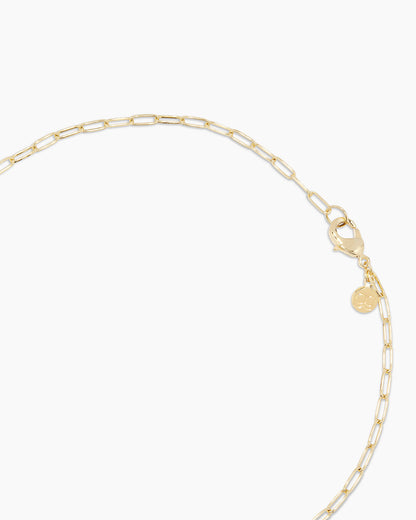 Reese Pearl Necklace || option::18K Gold Plated, Pearl