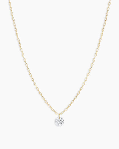Floating Diamond Necklace