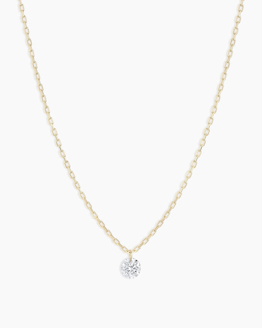 Floating Diamond Necklace