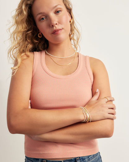 Venice Bracelet || option::18K Gold Plated
