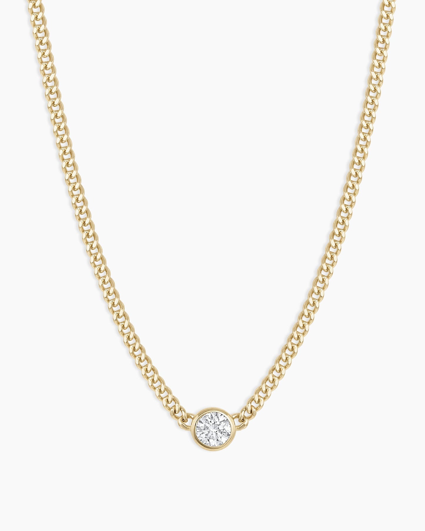 Diamond Wilder Necklace || option::14K Solid Gold