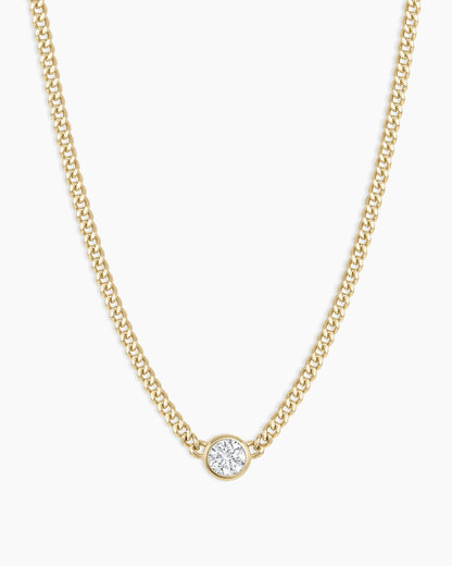 Diamond Wilder Necklace || option::14K Solid Gold
