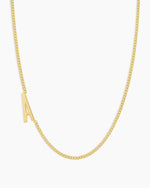 Wilder Alphabet Necklace Alphabet Necklace #A || option::18K Gold Plated, A