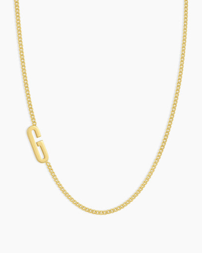 Wilder Alphabet Necklace Alphabet Necklace #G || option::18K Gold Plated, G