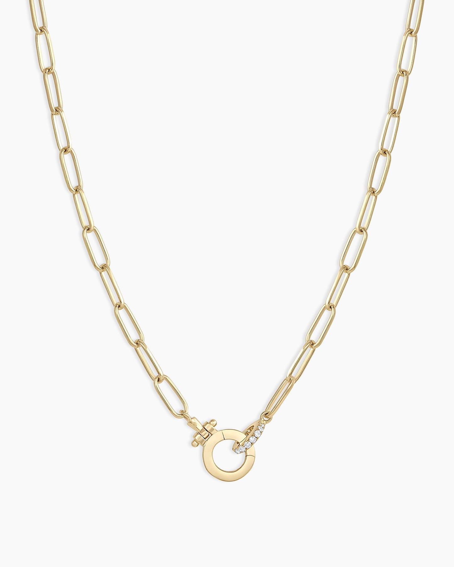 Diamond ParkerNecklace || option::14K Solid Gold