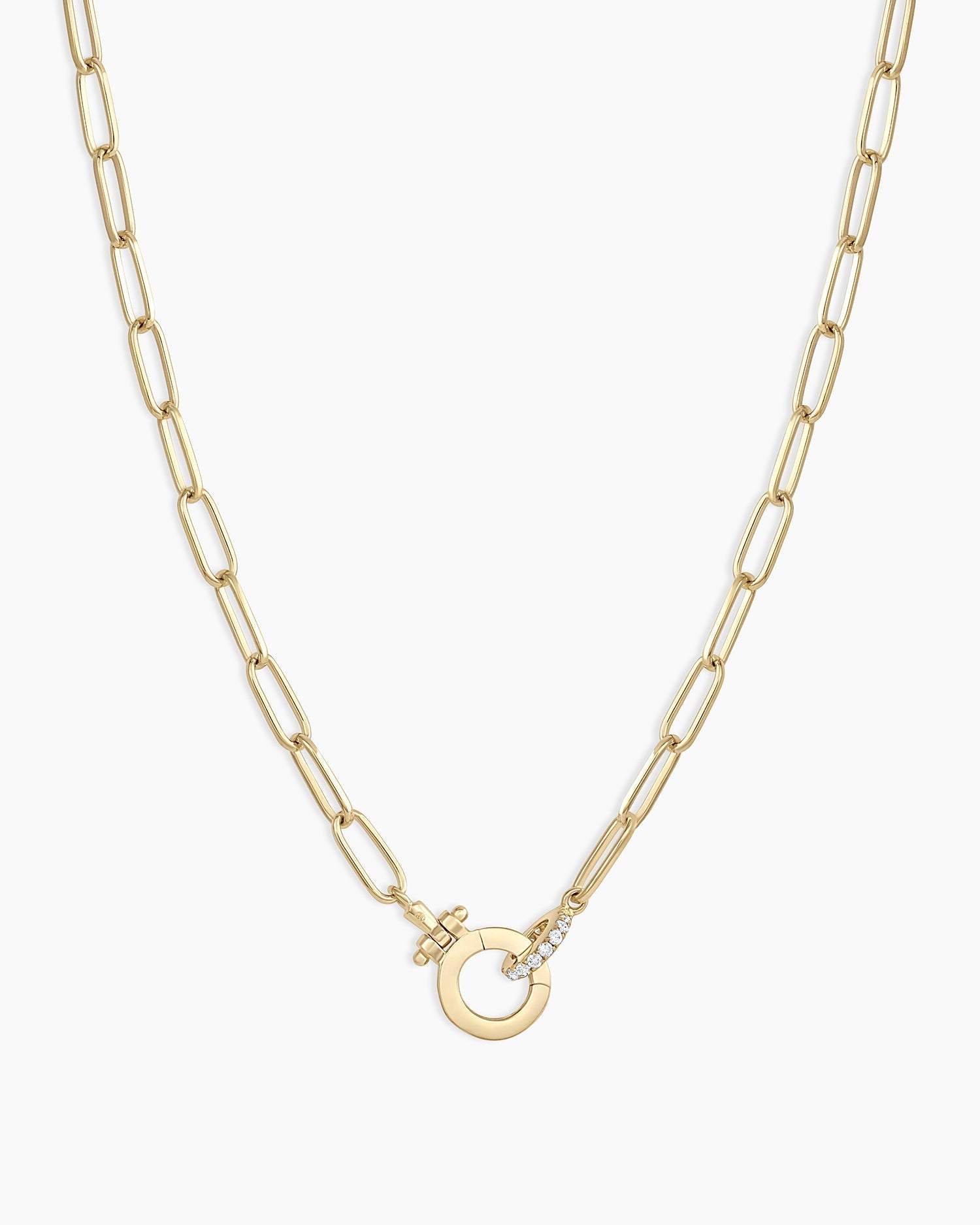 Diamond ParkerNecklace || option::14K Solid Gold