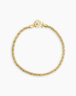 Marin Bracelet Rope bracelet || option::18K Gold Plated