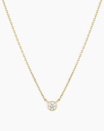 Classic Diamond Necklace || option::14K Solid Gold