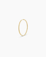 Classic Gold Hoop || option::14K Solid Gold, 22mm