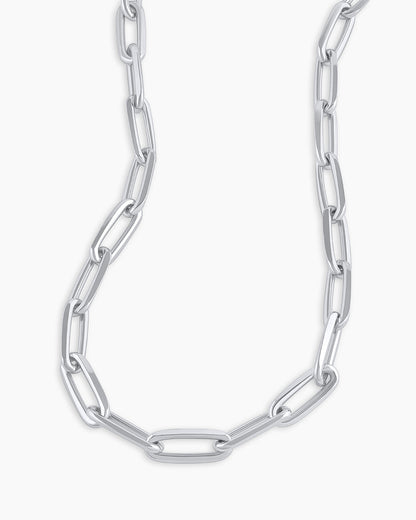 Parker XL Necklace || option::Silver Plated