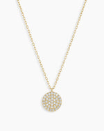 Diamond Pavé NecklaceDiamond Necklace || option::14K Solid Gold