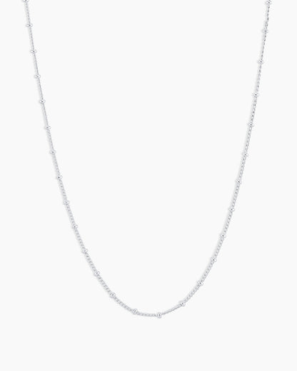 Bali Necklace || option::Silver Plated