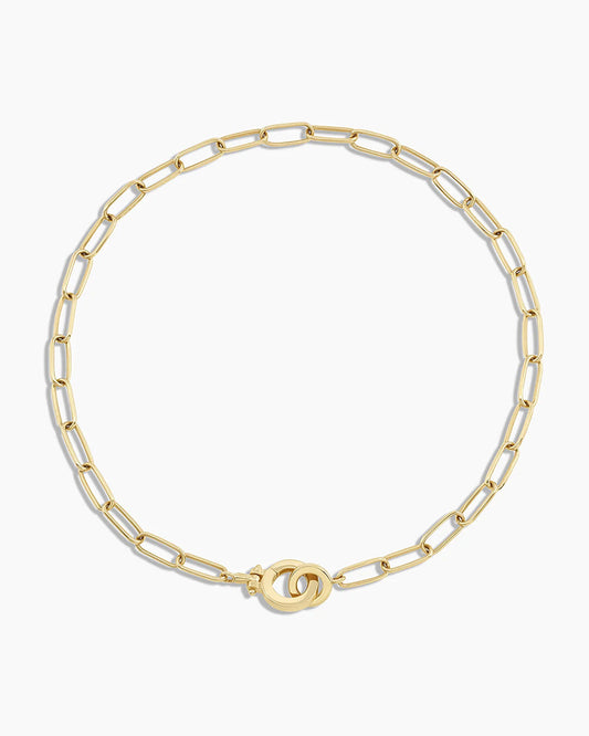 Parker Mini Bracelet || option::14K Solid Gold, 6.5 in.