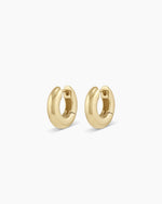 Lou Huggie Earring || option::14K Solid Gold