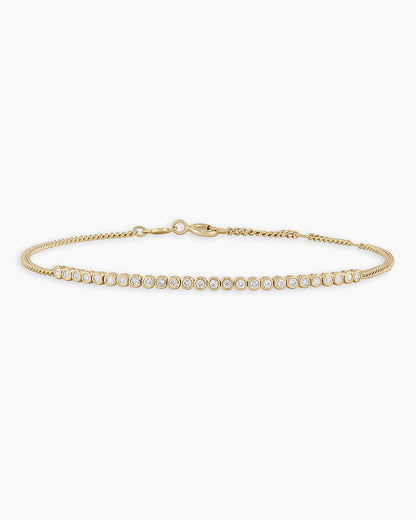 Classic Diamond Row Bracelet