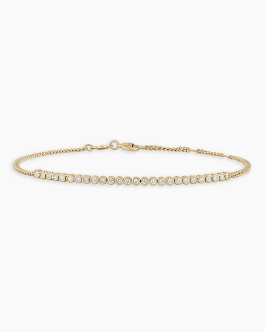 Classic Diamond Row Bracelet