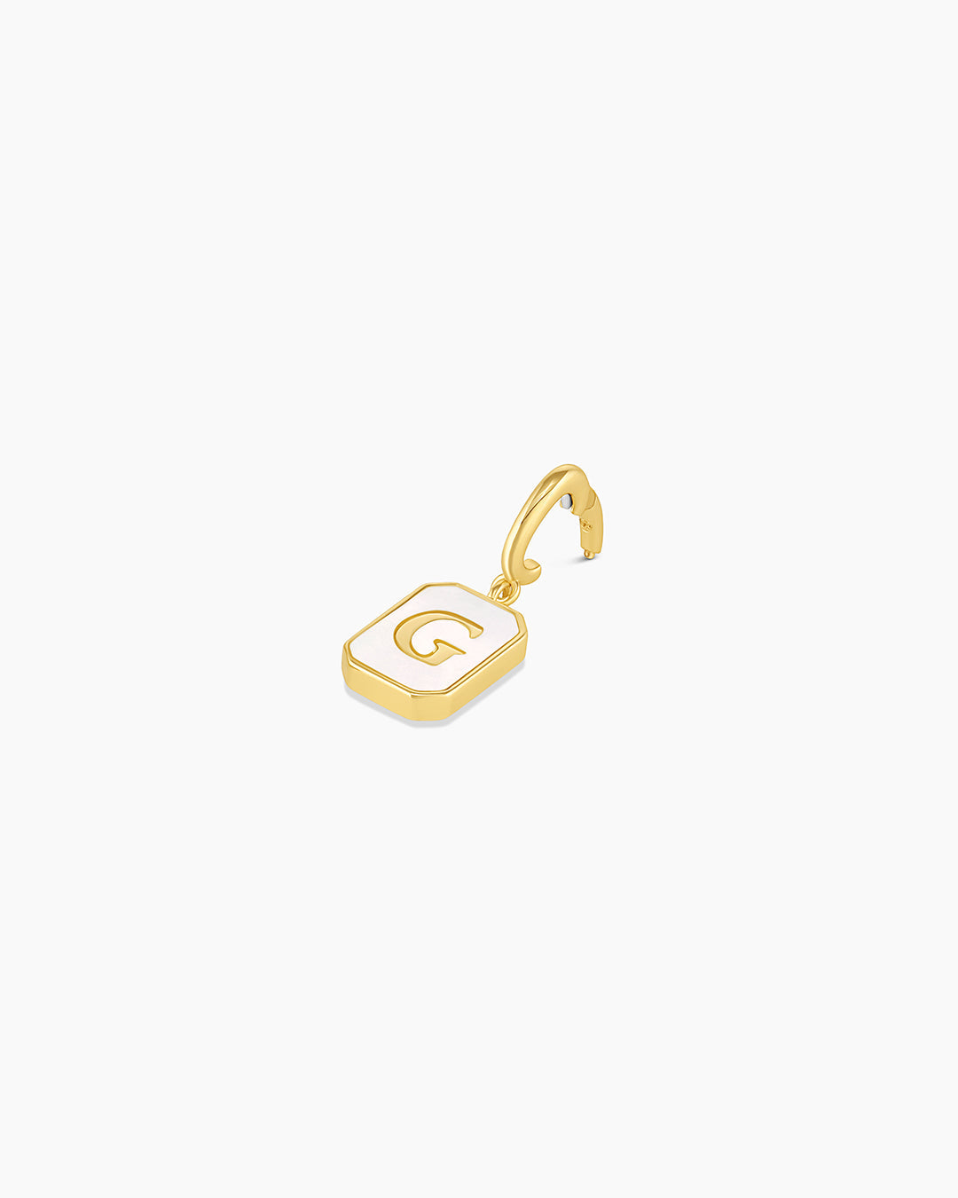 Vintage Alphabet Parker Charm #G || option::18K Gold Plated, G