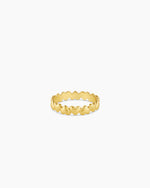 Lou Heart Ring || option::18K Gold Plated