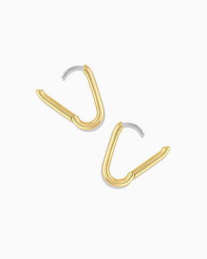 Gold | gorjana jewelry | Zoey Hoops
