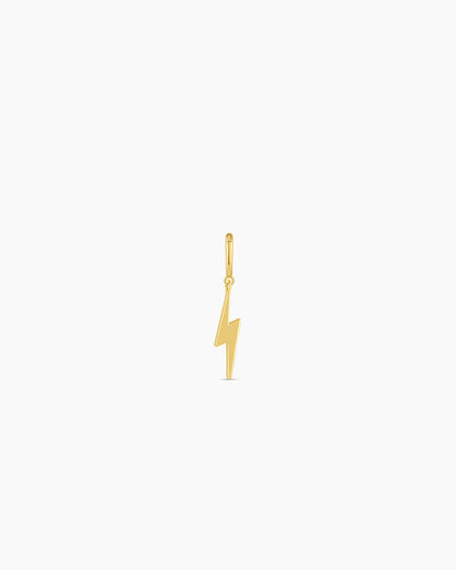 LightningParker Charm || option::18K Gold Plated, Lightning
