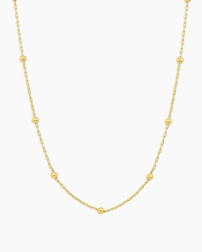 Newport Chain Necklace || option::18K Gold Plated