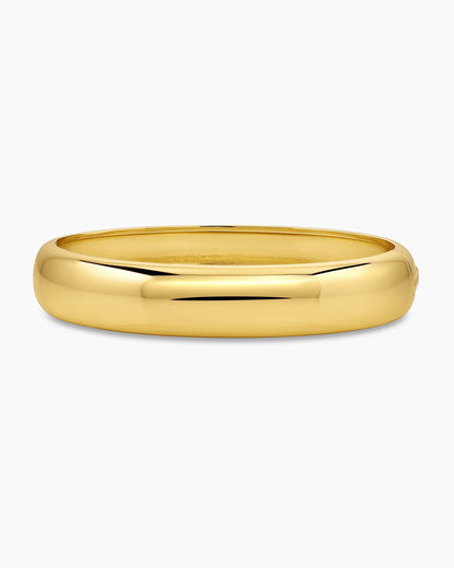 Paseo Cuff (12mm) || option::18K Gold Plated, 12mm