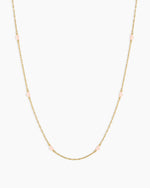 Pink Amour Necklace || option::18K Gold Plated