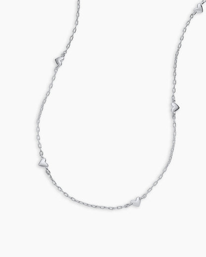 Amour Necklace || option::Silver Plated