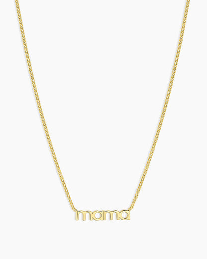 Mama Wilder Necklace || option::18K Gold Plated
