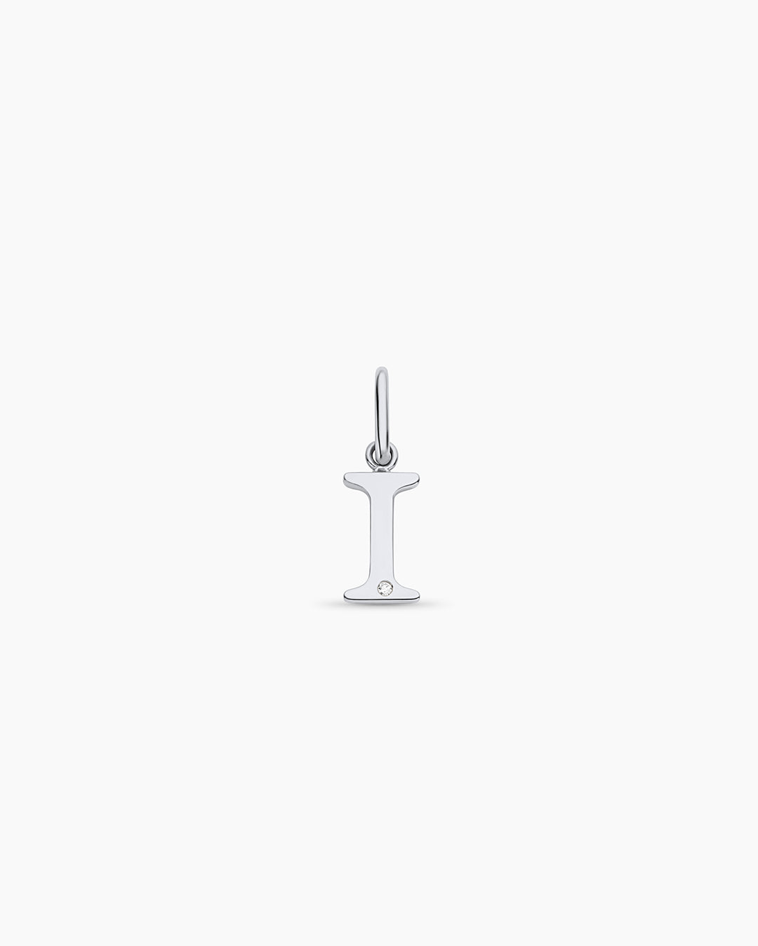 Diamond Vintage Alphabet Charm