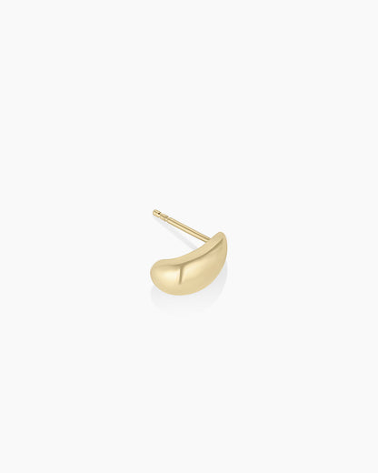 14K Gold Banks Studs || option::14K Solid Gold