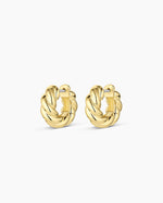 Crew Helium Huggies || option::18K Gold Plated