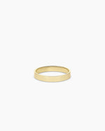 14K gold Rose Ring || option::14K Solid Gold, 3mm