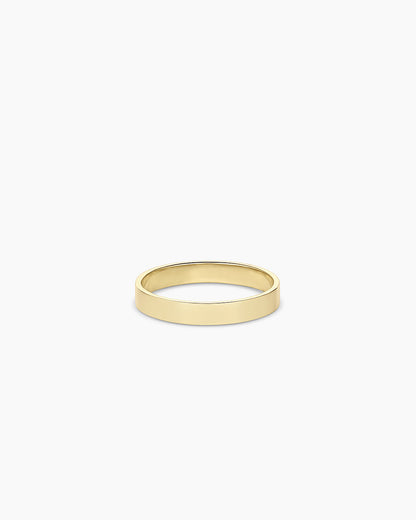 14K gold Rose Ring || option::14K Solid Gold, 3mm