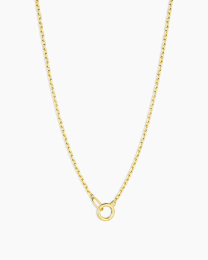 Asher Mini Necklace || option::18K Gold Plated