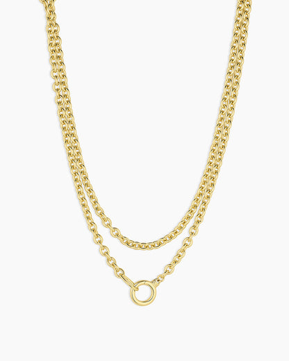 Avery Necklace || option::18K Gold Plated