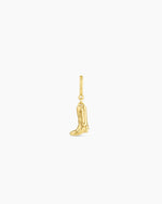 Cowboy Boot Parker Charm || option::18K Gold Plated