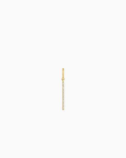 Shimmer Bar Parker Charm || option::18K Gold Plated
